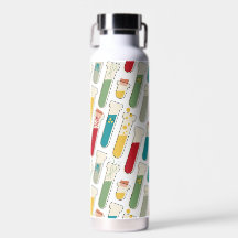 Bande de tube d'essai de chimie moderne du milieu