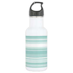 Bouteille D'eau Bandes vertes à la menthe