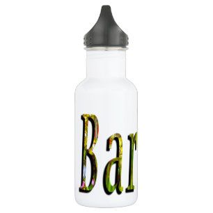 Bouteille D'eau Barbara, Girls Name Logo,