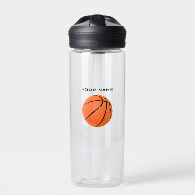 Bouteille D'eau Basket-ball Votre nom (Extérieur)