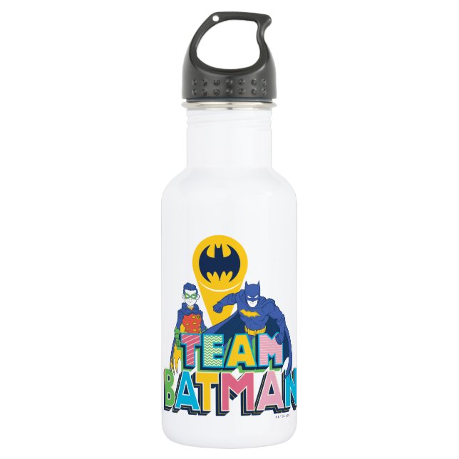 Bouteille D'eau Batman | Team Batman (Devant)