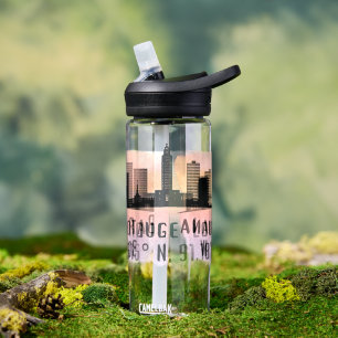 Bouteille D'eau Baton Rouge LA City Skyline