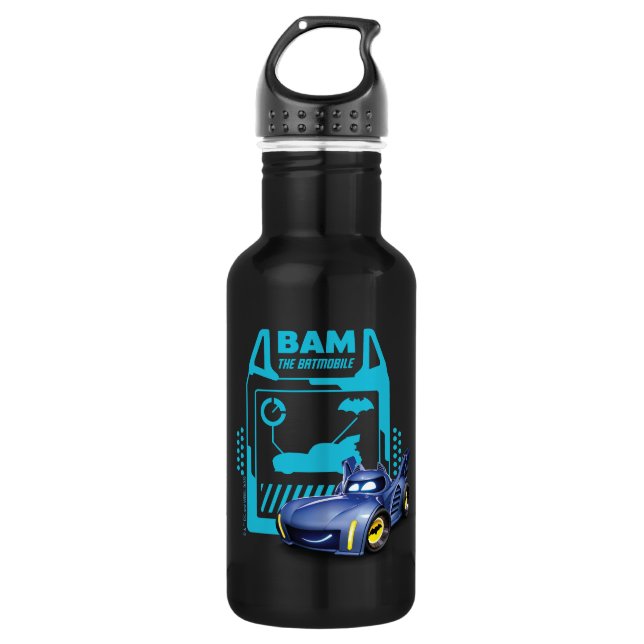 Bouteille D'eau Batwheel™ Bam - Batmobile (Devant)