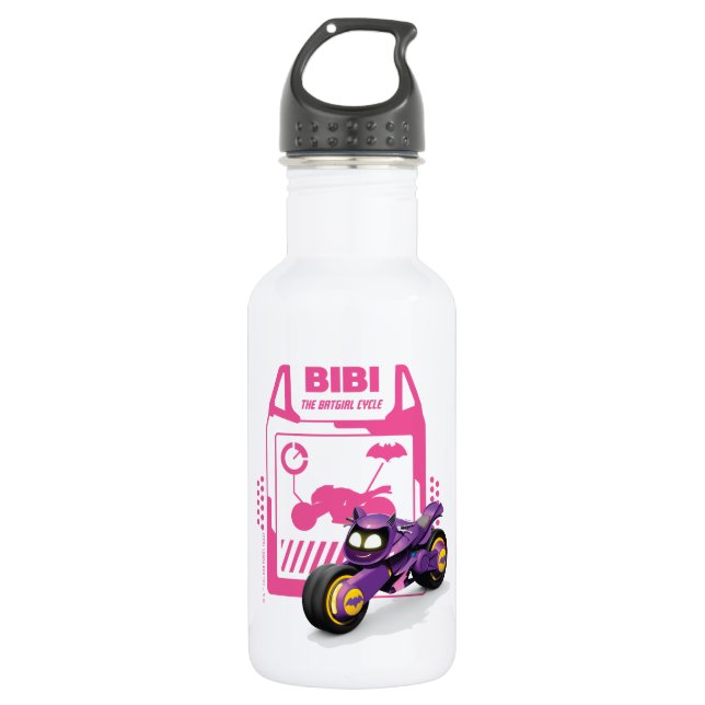 Bouteille D'eau Batwheel™ Bibi - Le cycle Batgirl (Devant)