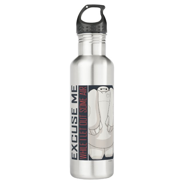 Bouteille D'eau Baymax| Excusez-moi (Devant)