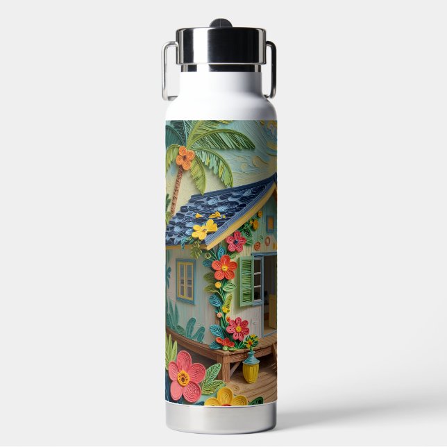 Bouteille D'eau Beach Home Oceanic Coastal Art (Salle de sport)