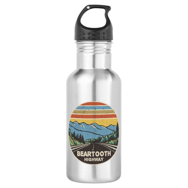 Bouteille D'eau Beartooth Highway Montana Wyoming Mountains (Devant)