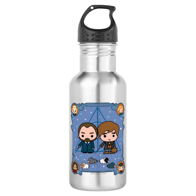 BOUTEILLE D'EAU BEASES FANTASTIQUES : LES CRIMES DE GRINDELWALD™ (Devant)