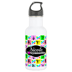 BOUTEILLE D'EAU BEAU GYMNASTIQUE BUTTERFLY DESIGN