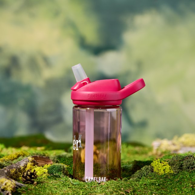 Bouteille D'eau Bébé Hippie Fleur de Daisy Premier Anniversaire Fi (Extérieur)