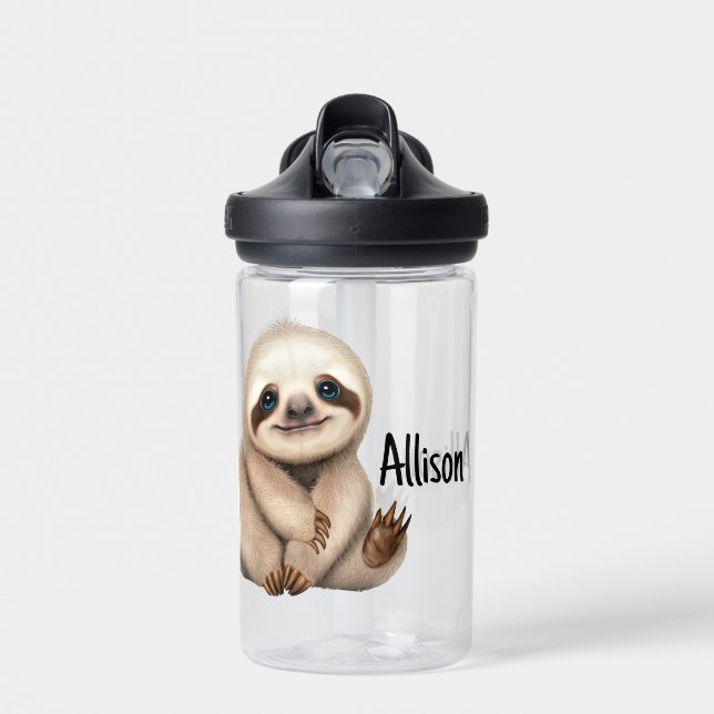 Bouteille D'eau Bébé Sloth (Avant)