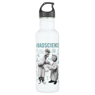 Bouteille D'eau Bécher et Bunsen  #Mauvaise science