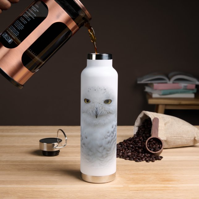 Bouteille D'eau Belle, Dreamy et Serene Snowy Owl (Gym)