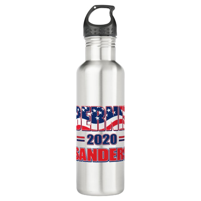 Bouteille D'eau Bernie-Sanders-2020 (Devant)