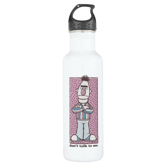 Bouteille D'eau Bert | Ne me parlez pas (Devant)