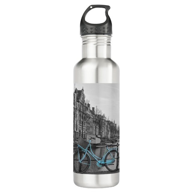 Bouteille D'eau Bicycle d'Amsterdam (Devant)