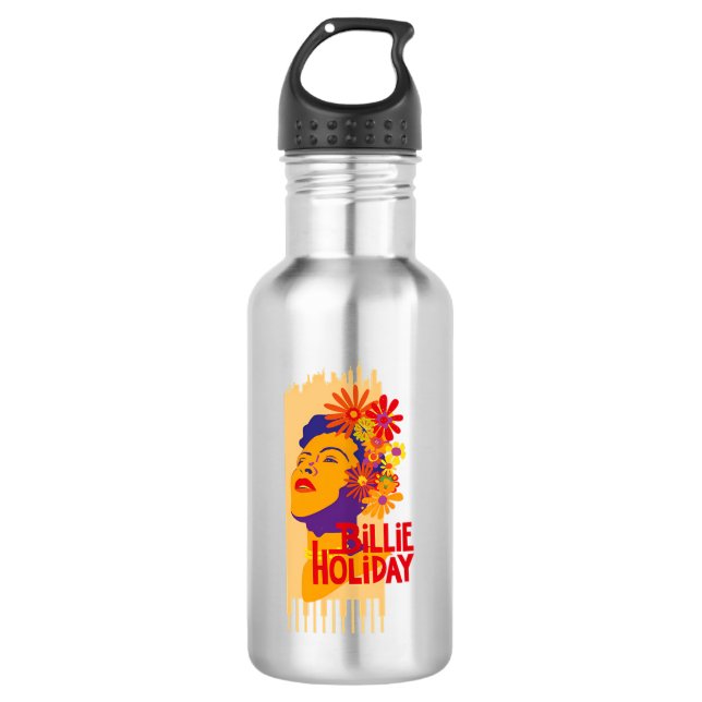 Bouteille D'eau Billie Holiday (Devant)