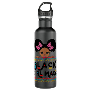 Bouteille D'eau Black Girl Magic African American Melanin Kids Tod