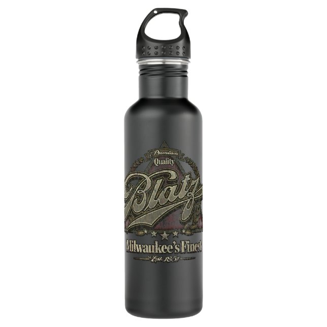 Bouteille D'eau Blatz Milwaukee (Devant)