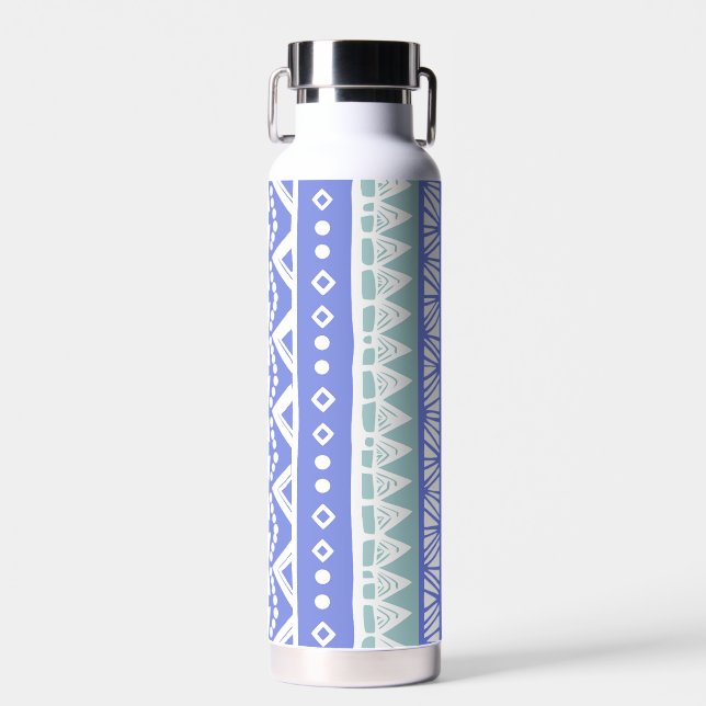 Bouteille d'eau bleue (Avant)