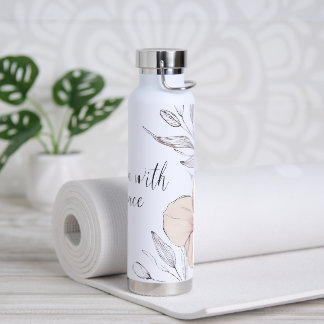 Bouteille D'eau 🌸 Bloom with Grace 🌿