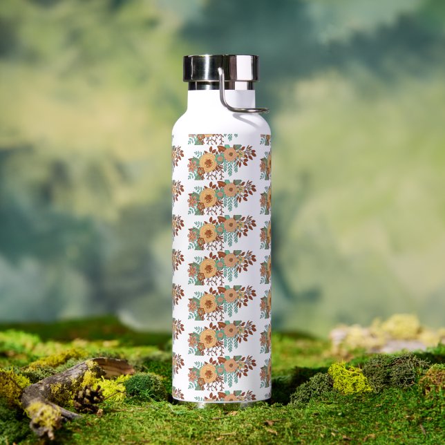 Bouteille D'eau Boho Floral  (Extérieur)