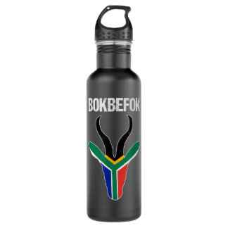Bouteille D'eau Bokbefok South African Rugby Bokke South Africa Fl