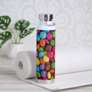 Bouteille D'eau Bonbons colorés, Boutons de bonbons, Sucres, Nourr
