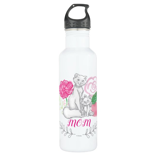 Bouteille D'eau Bonne fête des mères de Duchess & Marie (Devant)