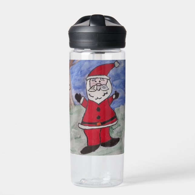Bouteille D'eau Bonne Père Noël (Extérieur)