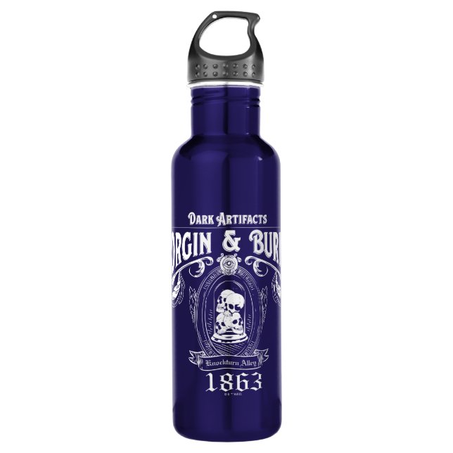 Bouteille D'eau BORGIN & BURKES™ Artefacts foncés Magasin graphiqu (Devant)