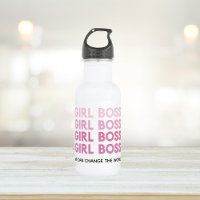 Boss de fille rose moderne Meilleur cadeau de fill