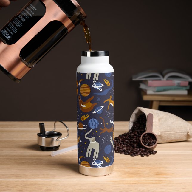 Bouteille D'eau Botella de la colección Animals Outer Space (Extérieur)