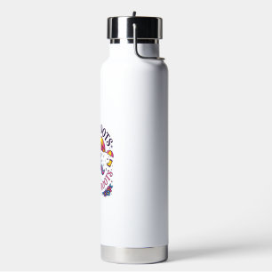 Bouteille D'eau Bottes de pluie licorne et commercial Sh de racine