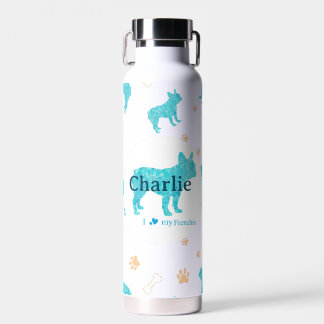 Bouteille d'eau Bouledogue Français – Cadeau Paste