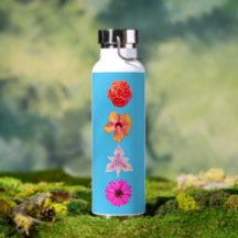 Bouteille d'eau Bouquet