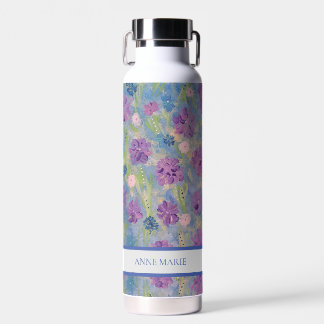 Bouteille D'eau Bouquet de printemps Floral Custom Water Botté