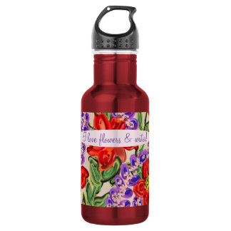 Bouteille D'eau Bouquet floral, Fun Times