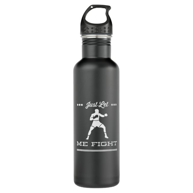 Bouteille D'eau Boxe de combat Hobby Sport Fitness Muscles (Devant)