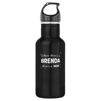 Bouteille D'eau Brenda Nom Dit Design Pour Fier Brendas
