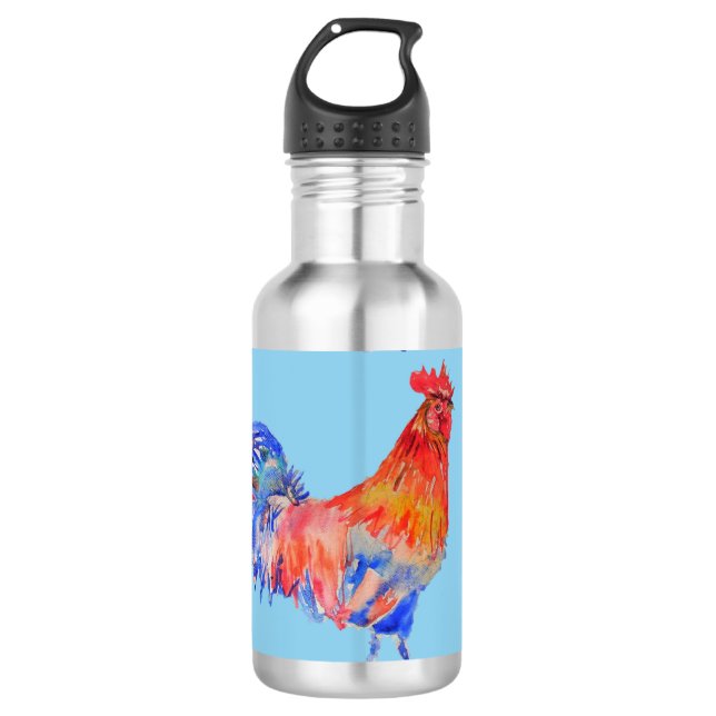 Bouteille D'eau Brochet rouge Poulets garçons Mens Water Botté (Devant)