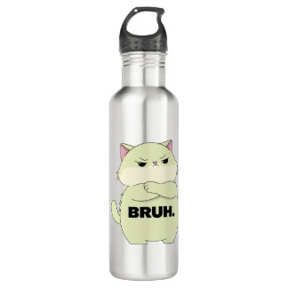 Bouteille D'eau Bruh Kitty Stainless Steel Water Bottle