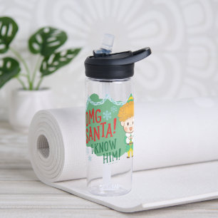 Bouteille D'eau Buddy l'Elf OMG Père Noël ! Je Le Connais !