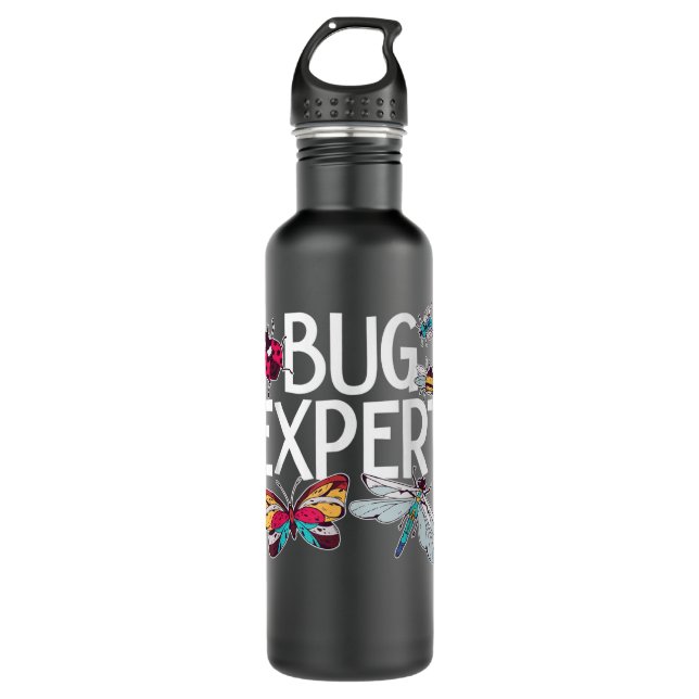 Bouteille D'eau Bug Expert Entomology Insect Catching Ladybug Butt (Devant)