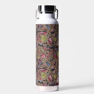 Bouteille D'eau Bugs de Doodle sur mocha brown