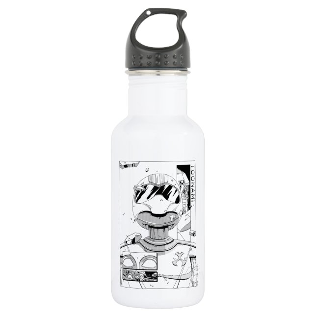 Bouteille D'eau Bumper de style comique Toonami TOM 5 & SARA (Devant)