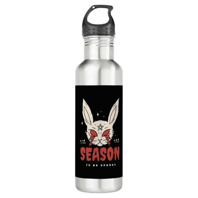 Bouteille D'eau Bunny Halloween (Devant)