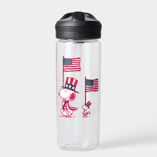 Bouteille D'eau cacahuètes | American Summer Old Glory (Extérieur)
