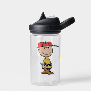 Bouteille D'eau cacahuètes   Charlie Brown Baseball Smile