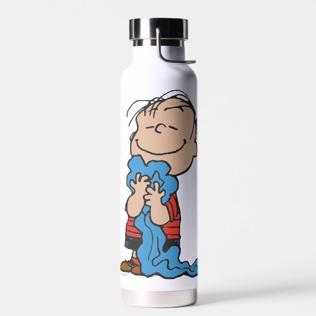 Bouteille D'eau cacahuètes | Linus Blanket Smile (Gauche)